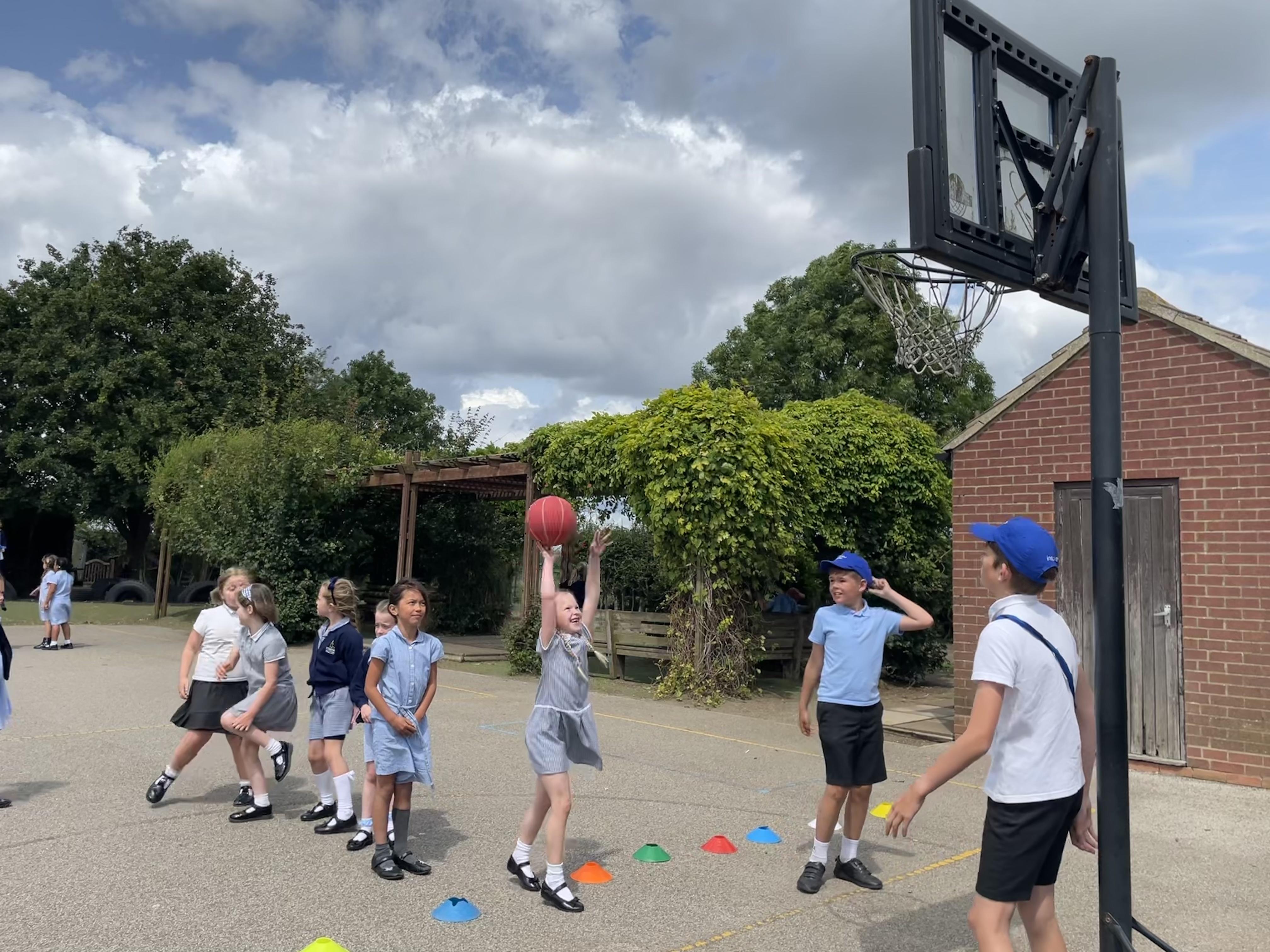 Leading playground activities